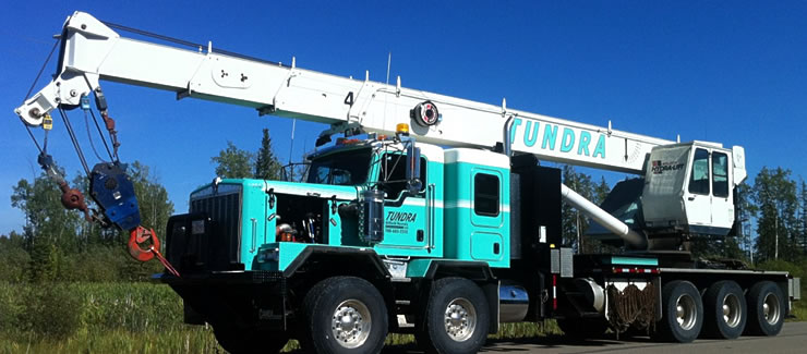 Tundra Service Rig Hauling